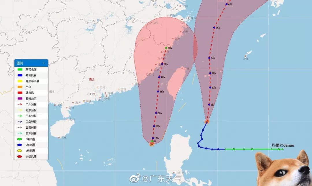 最新实时台风路径登陆分析与预测