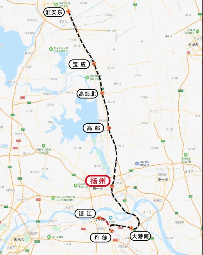 连淮扬镇铁路最新进展