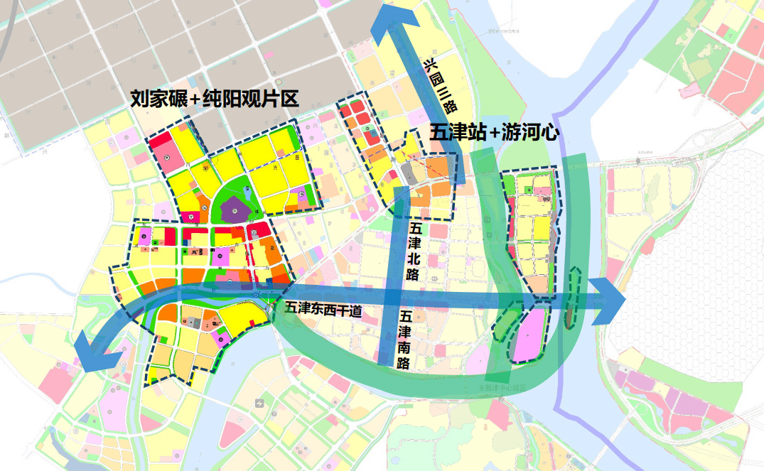 新津的最新发展规划图