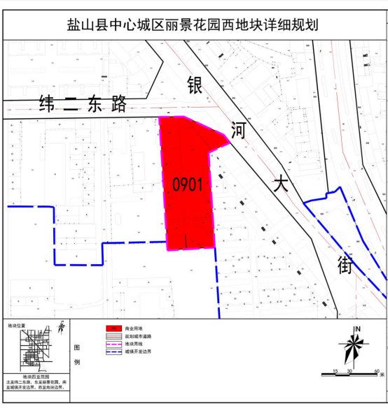 盐山县最新城区规划图