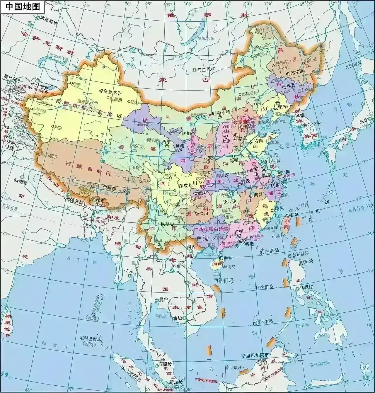 世界地图2022年高清最新版