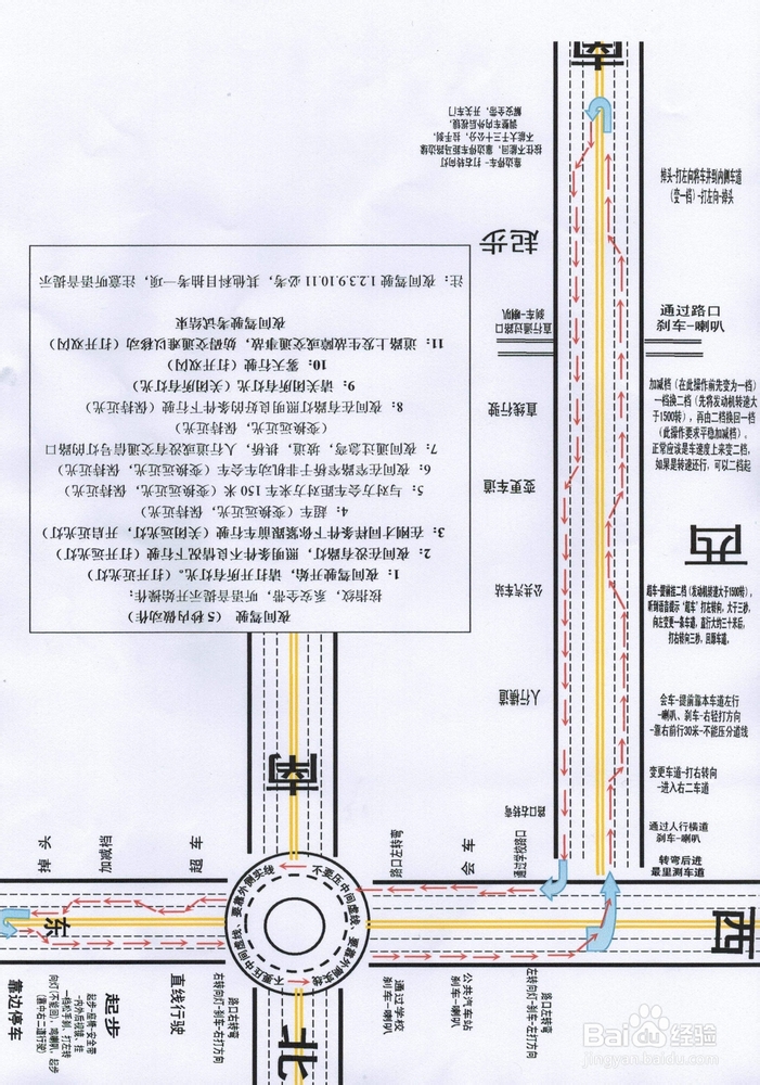 复盛科目三路线图最新