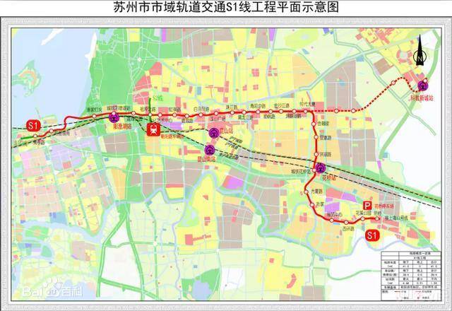 昆山s1号线最新规划图