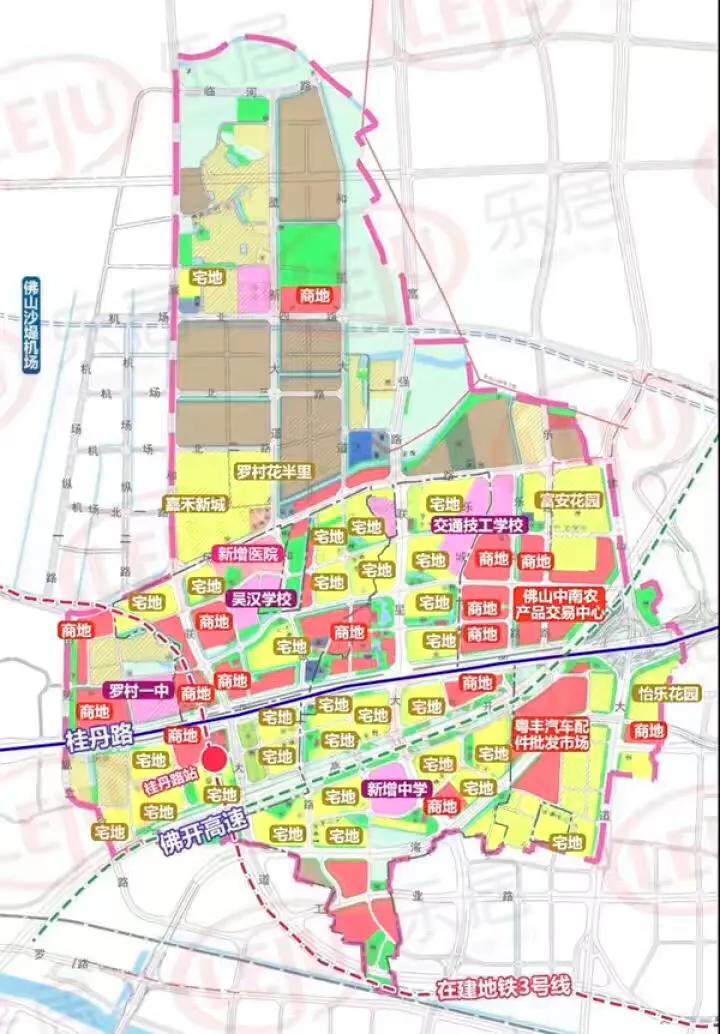 最新佛山罗村规划图