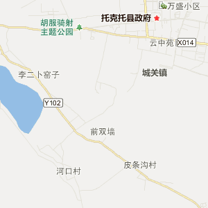 托克托县最新地图