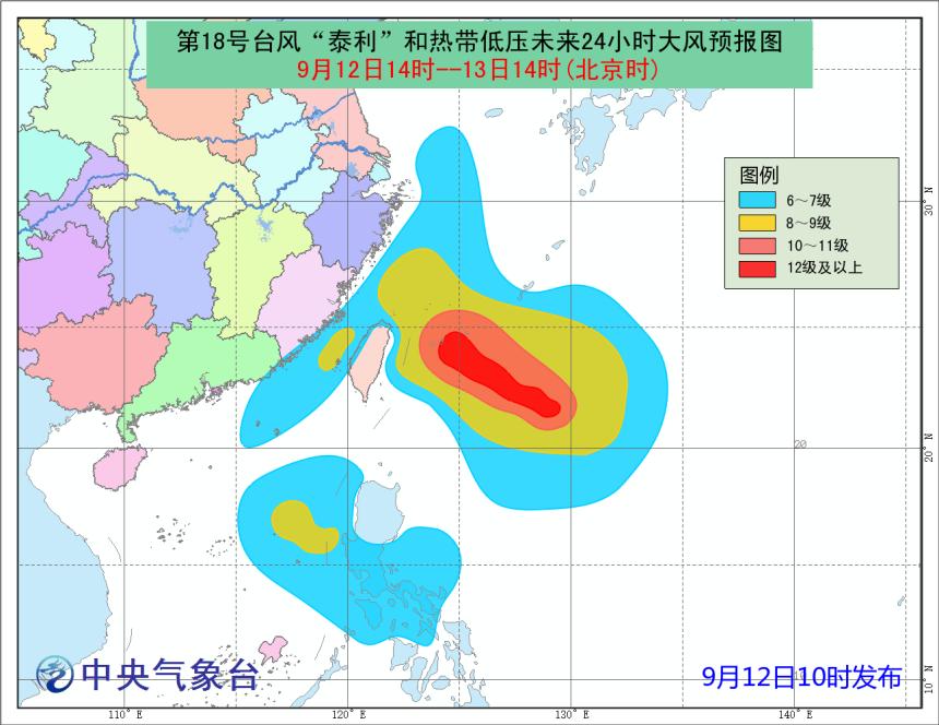 最新长江口风力预报