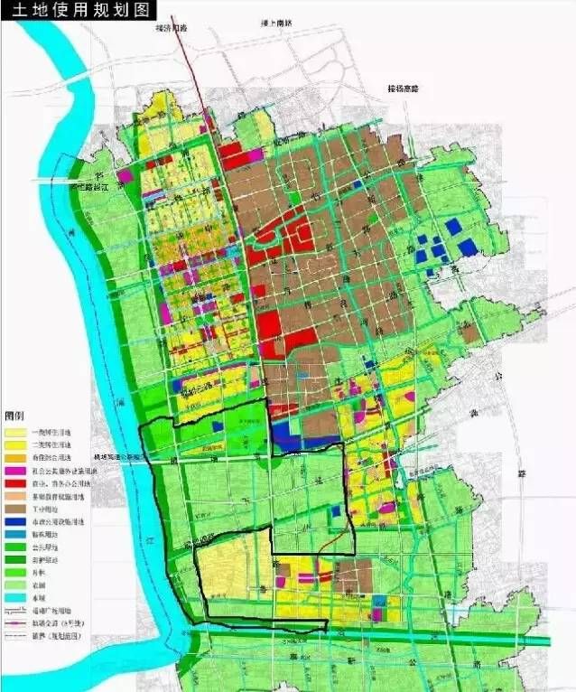 浦业路最新规划图